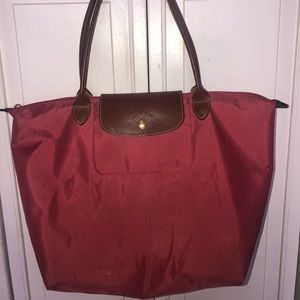 Long Champ Le Pilage Tote in Large